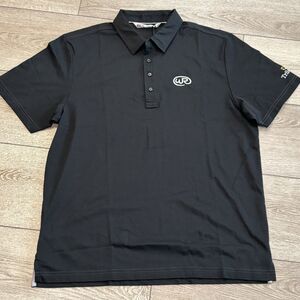 Travis Mathew Golf Polo Mens XL Prestige 77 Crenshaw Black Casual NWT Preppy